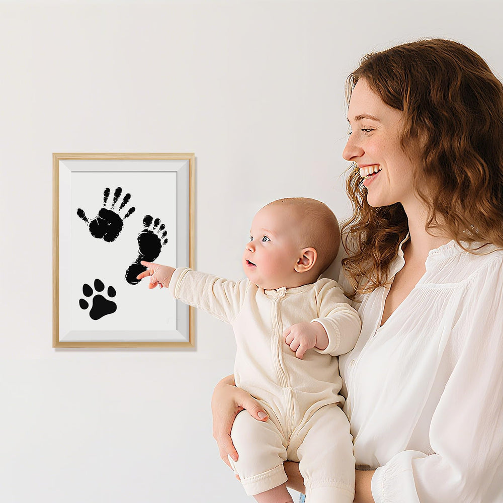 VidwanHome easy setup showing clean, mess-free prints for keepsakes