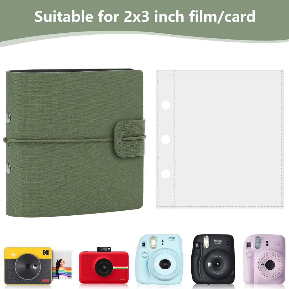 Vienrose 3-ring photocard binder display demonstrates easy adding and organizing photos.