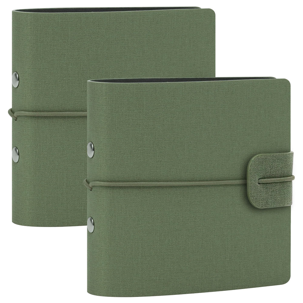 Vienrose 80-pocket mini album cover in PU leather for durable travel memories.