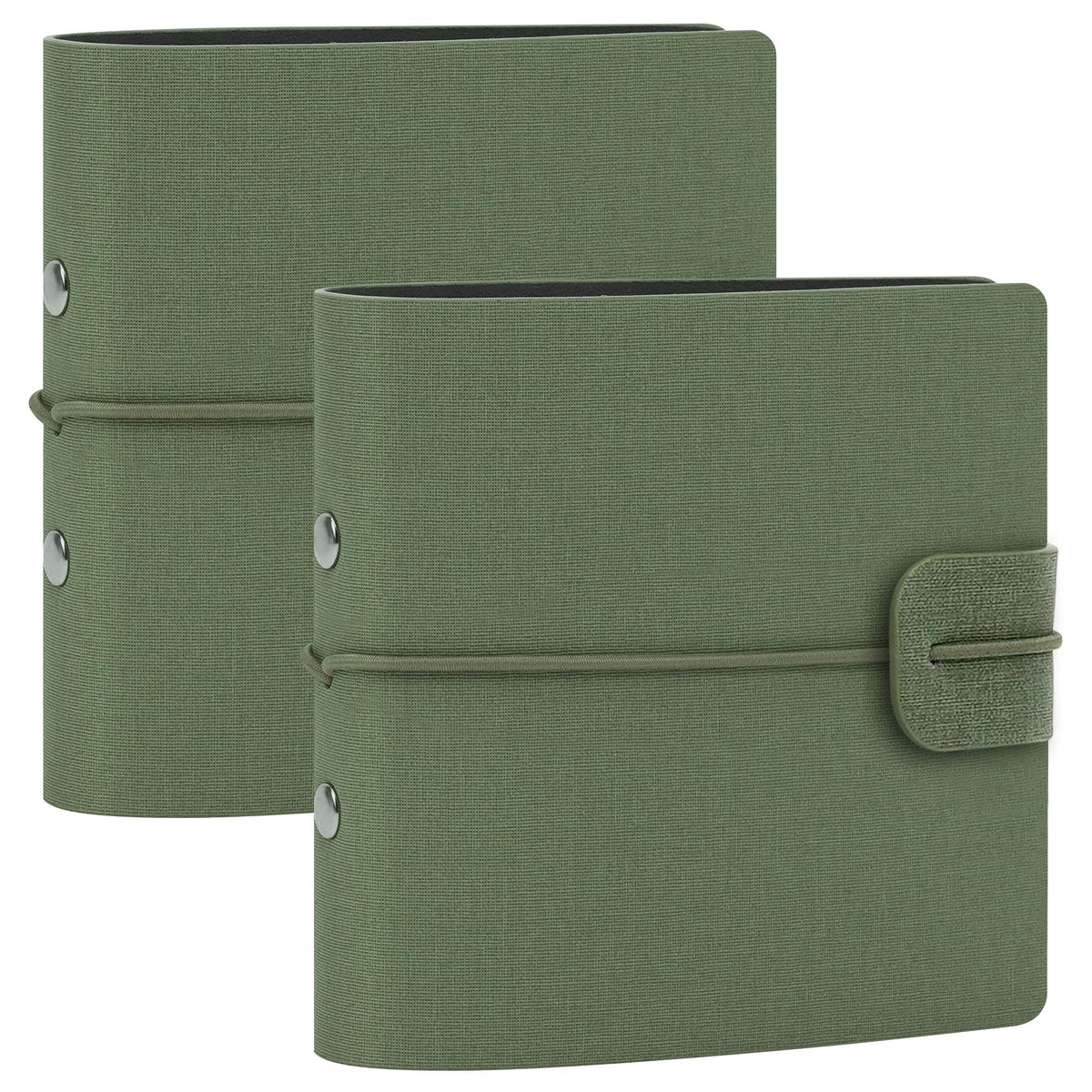 Vienrose 80-pocket mini album cover in PU leather for durable travel memories.