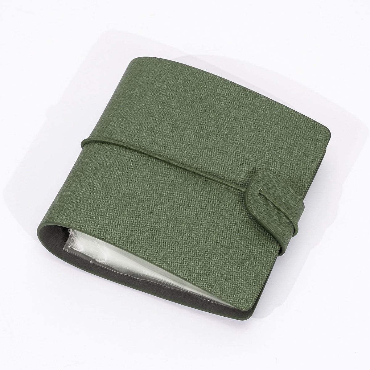 Vienrose 80-pocket album cover closeup shows durable PU leather for everyday use.