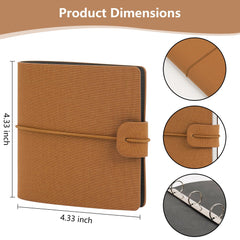 Vienrose album strap closure prevents photos from slipping during travel