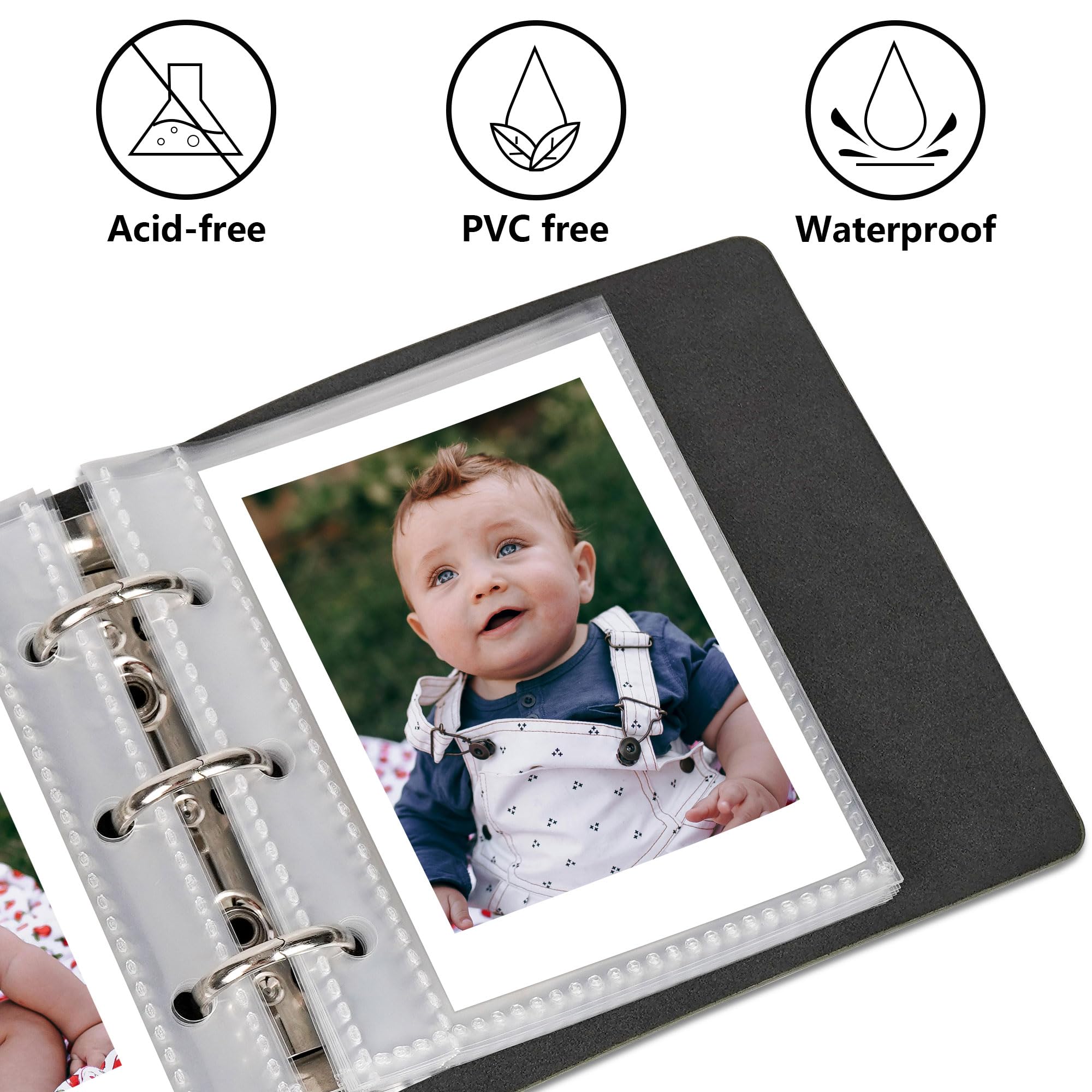 Vienrose three-ring binding facilitates easy page updates