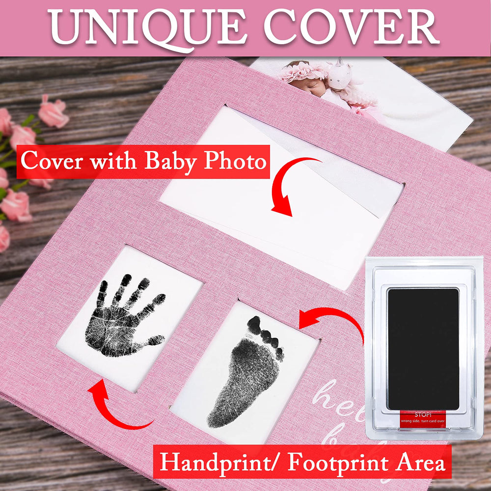 Vienrose clean touch ink pad for safe baby prints.