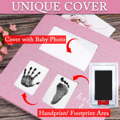 Vienrose clean touch ink pad for safe baby prints.