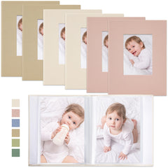 Vienrose Morandi album with front-window customization for personal memories.