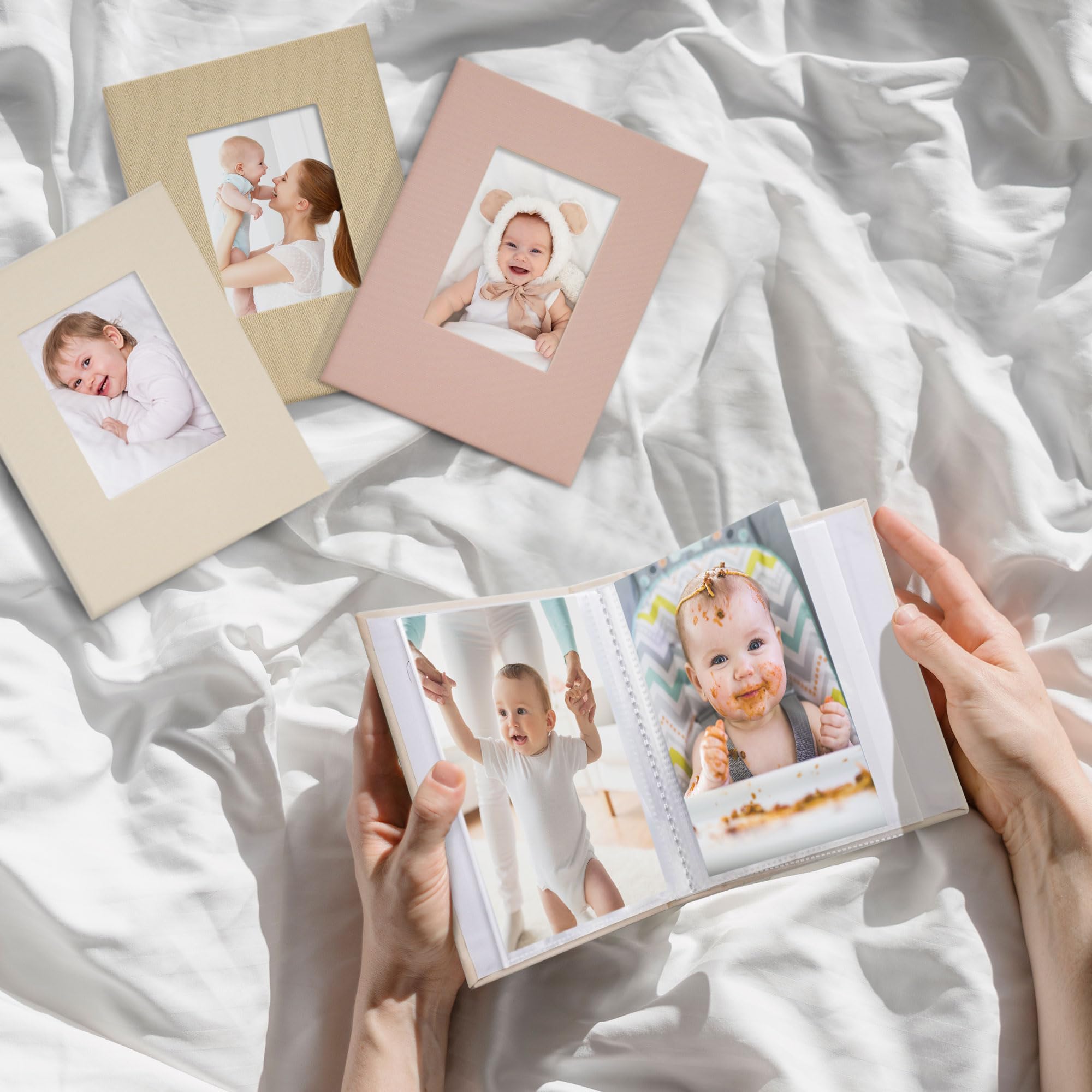 Perfect gift: Vienrose Morandi six-pack memory books for birthdays and holidays.