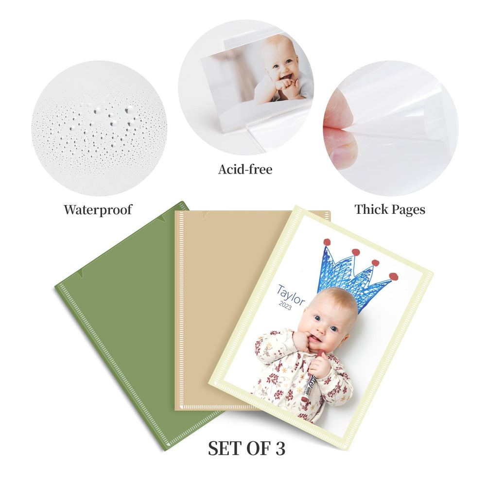 Vienrose customizable covers offering personal style and acid-free protection.
