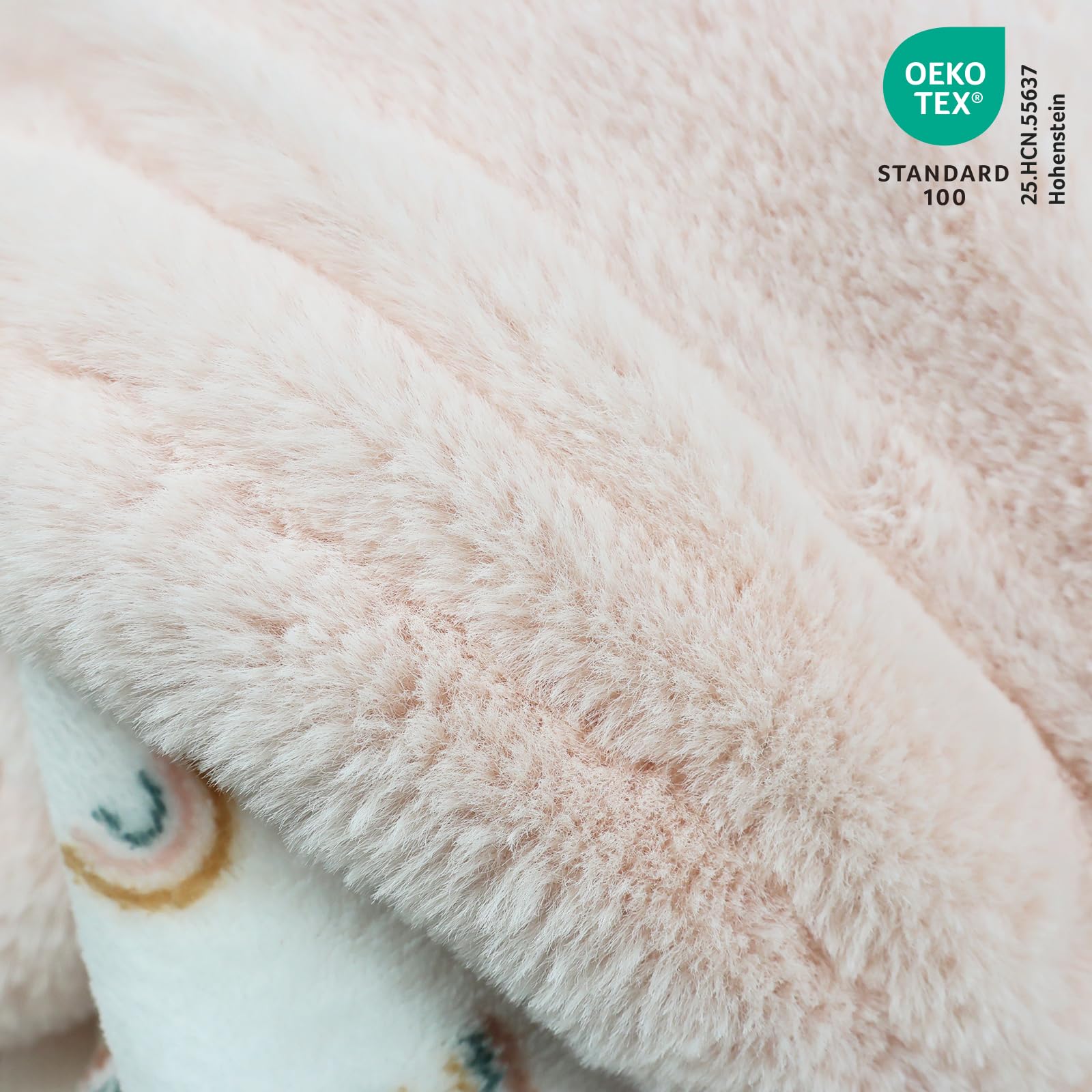 VigorSpring Rainbow Baby Blanket — car-seat cover for on-the-go protection and privacy.