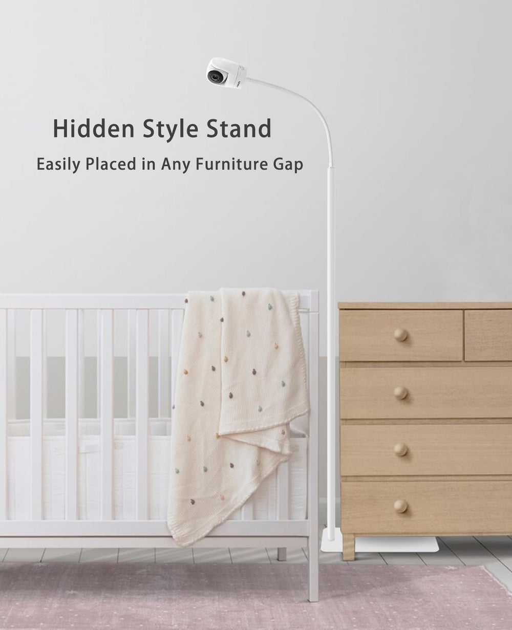 VIKOBESS floor stand with 360-degree gooseneck for flexible angles.