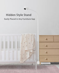 VIKOBESS floor stand with 360-degree gooseneck for flexible angles.