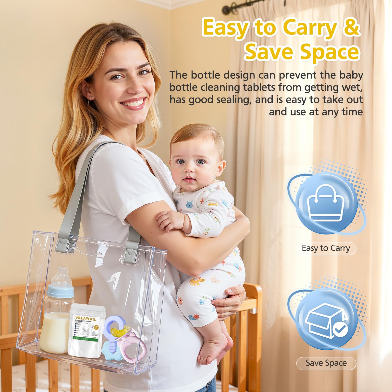 VILLAPOOL ideal for busy caregivers with a three-month supply.