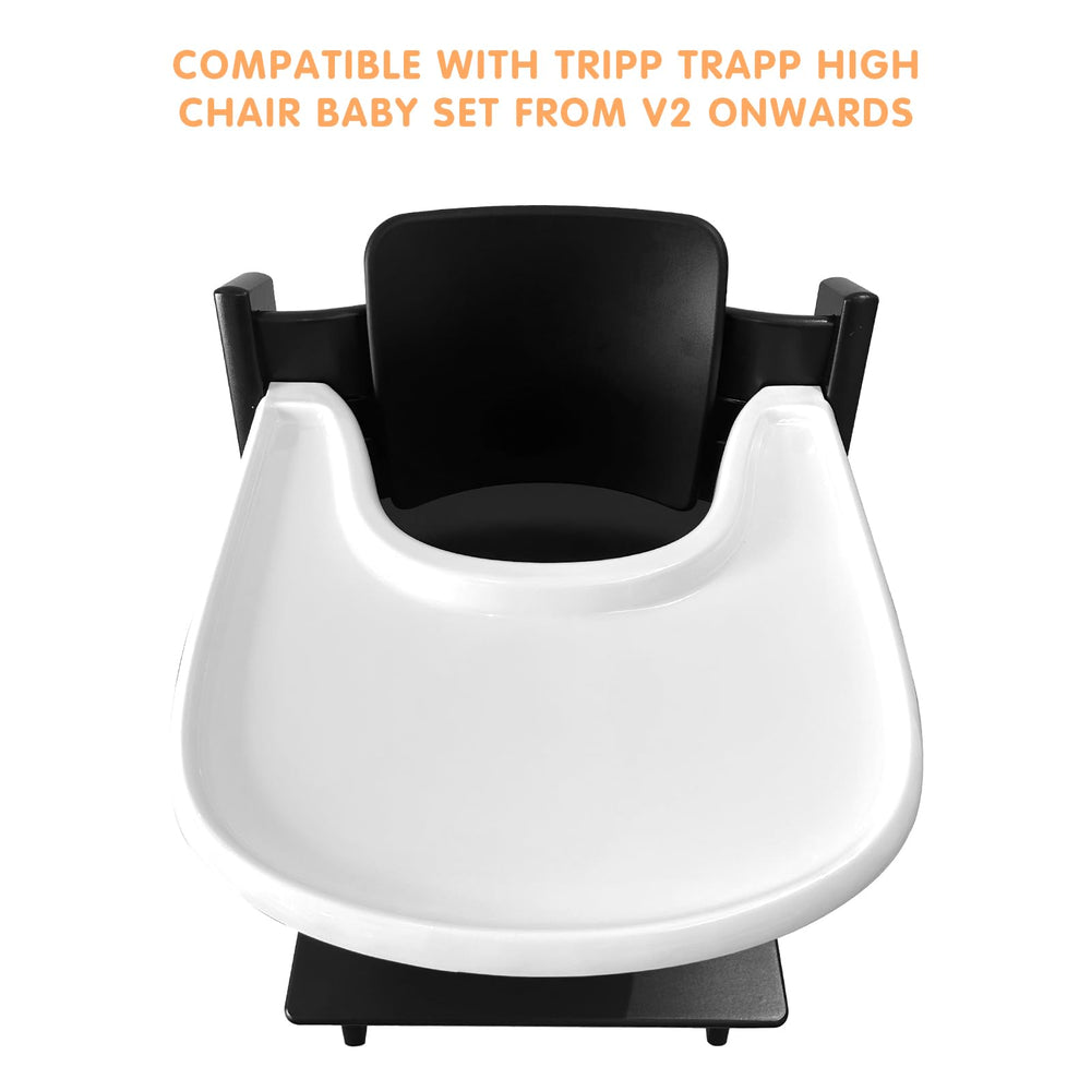 VIMKUS tray supports BLW with stable placement of foods.