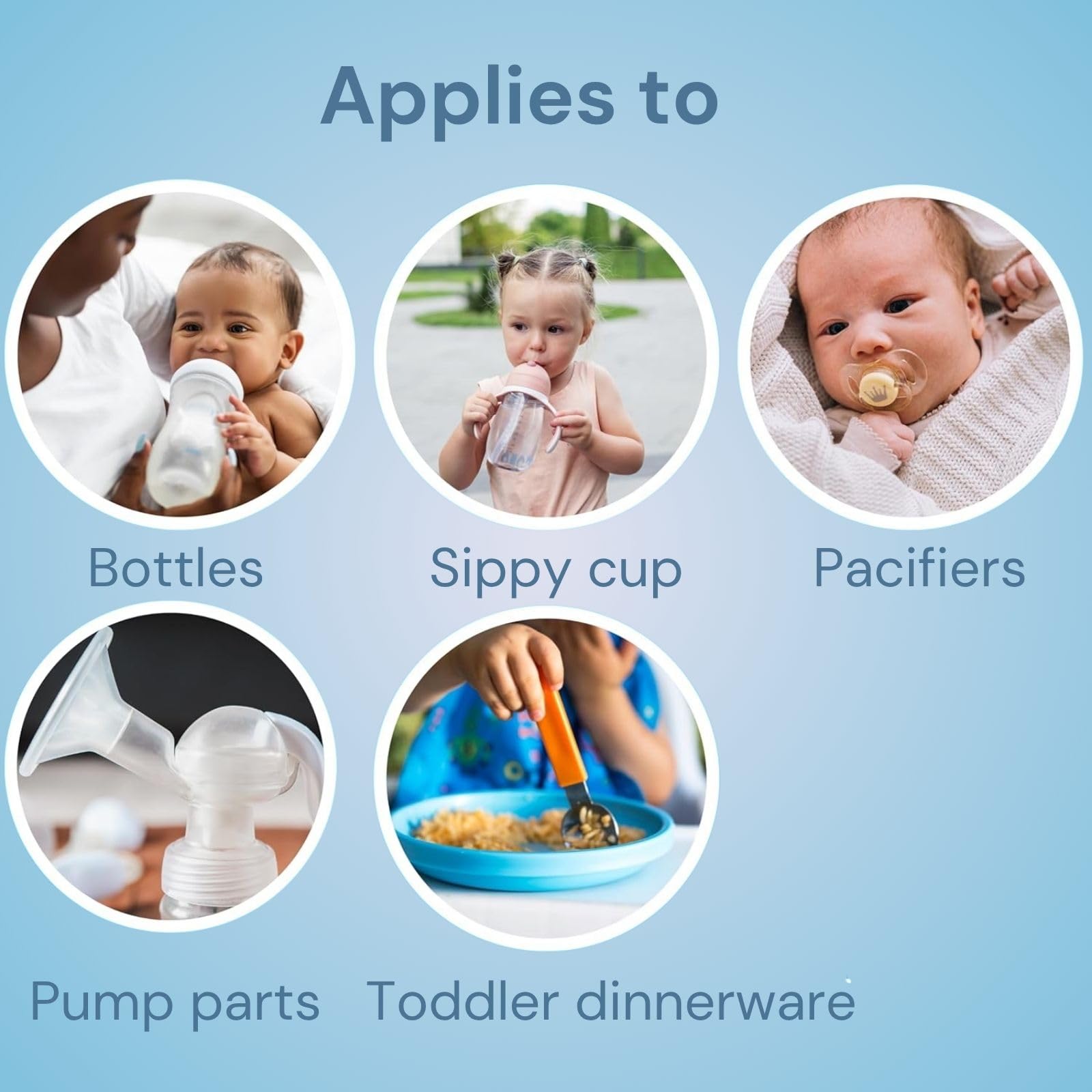 VIMKUS hypoallergenic ingredients support gentle cleaning for baby essentials.