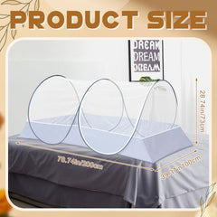 Vincreem mosquito net 200x100x73 cm offering generous space