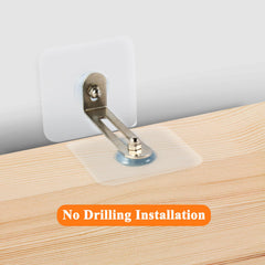 Close-up of Vinkqiado adhesive pad illustrating strong hold and easy removal