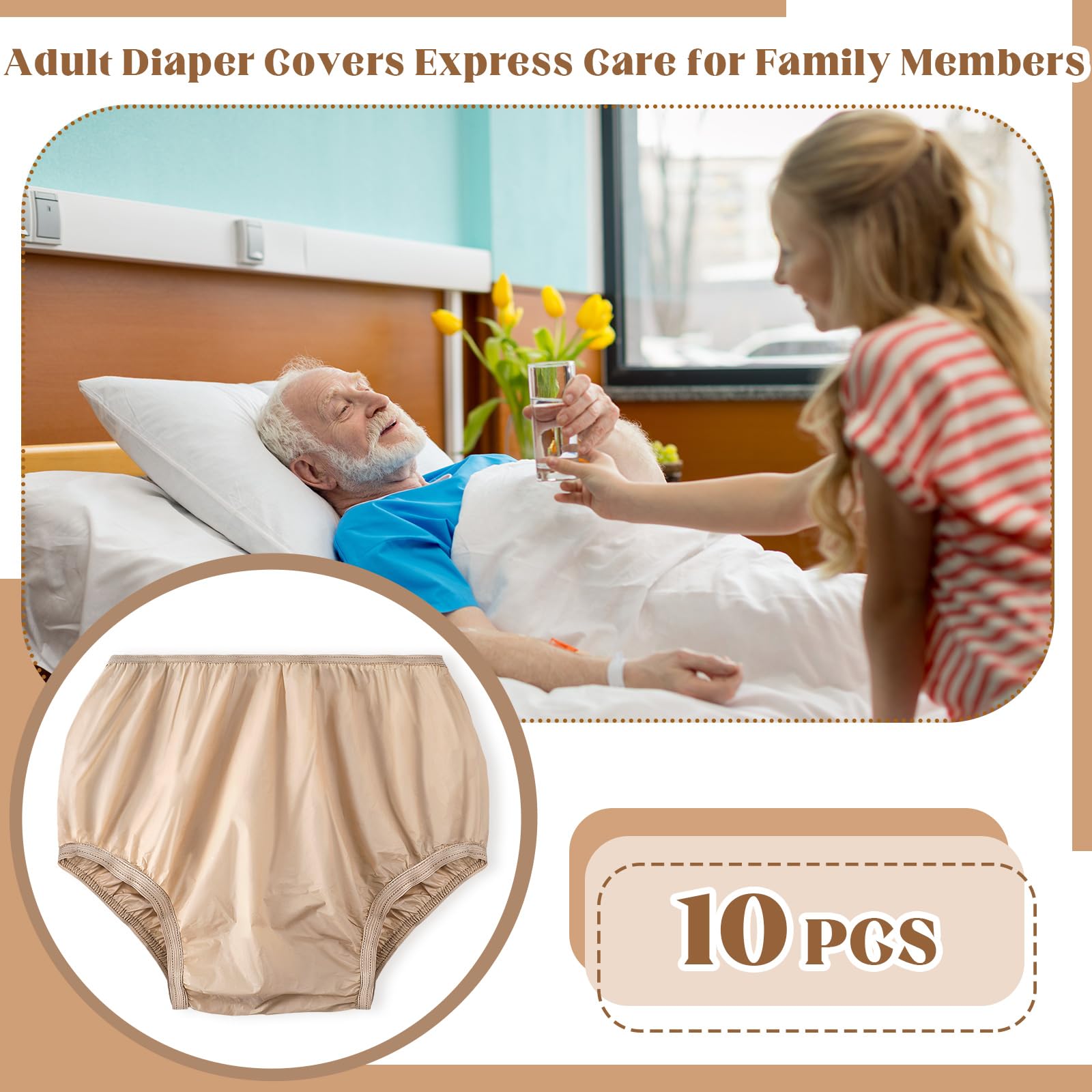 Great for travel, events, or recovery periods with discreet protection