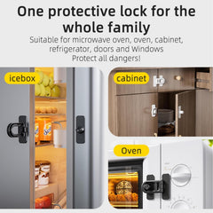Vipdrive oven lock offers simple child safety for kitchens.