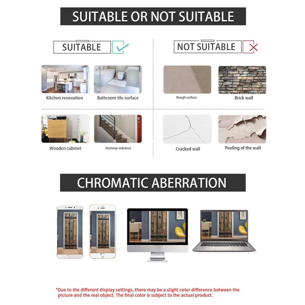 VIRANDA bedroom decor door mural adds instant visual impact