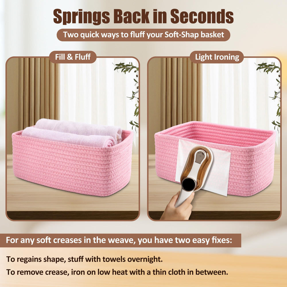 VIRETH HAUS sturdy storage for towels, diapers, and cosmetics.