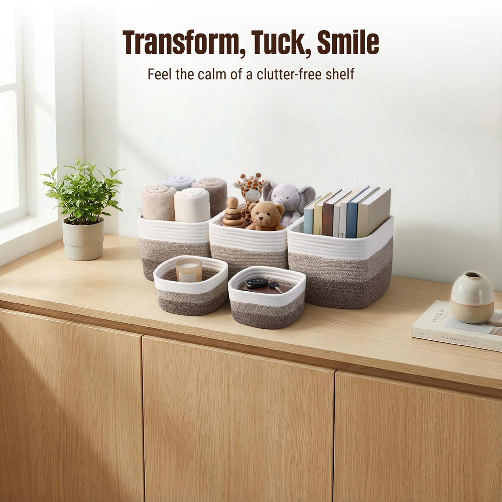 VIRETH HAUS BPA free mini bin for bathroom storage