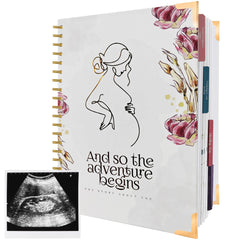 Virproj Baby Memory Book cover with premium hardcover and gold foil for timeless keepsakes.