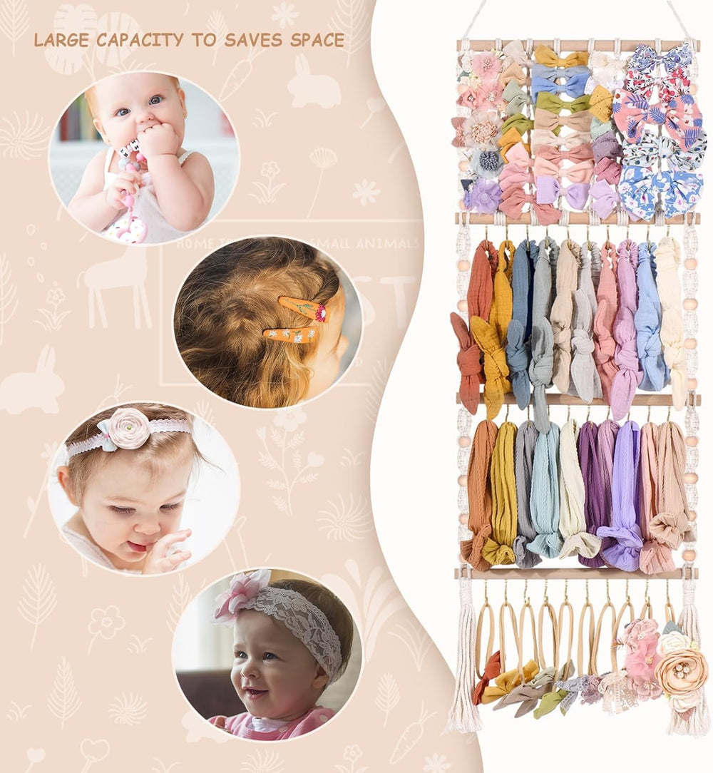 VISATOR bow organizer with six ropes provides easy bow selection for daily outfits