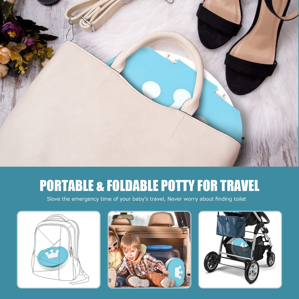 Visator foldable chair mode provides stable seating for toddlers.