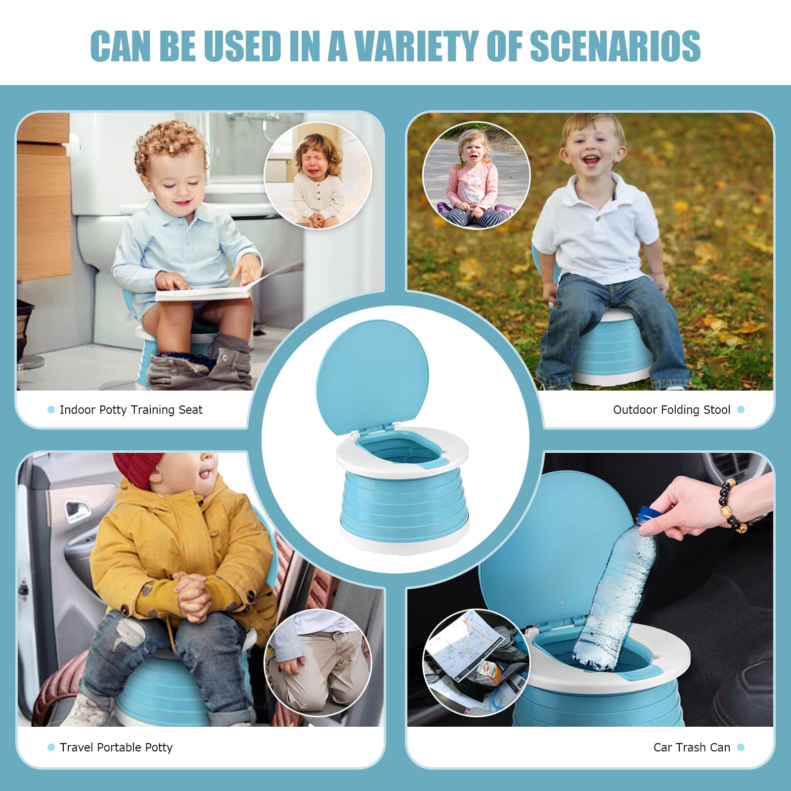Visator uses non-toxic ABS for safe, durable potty sessions.