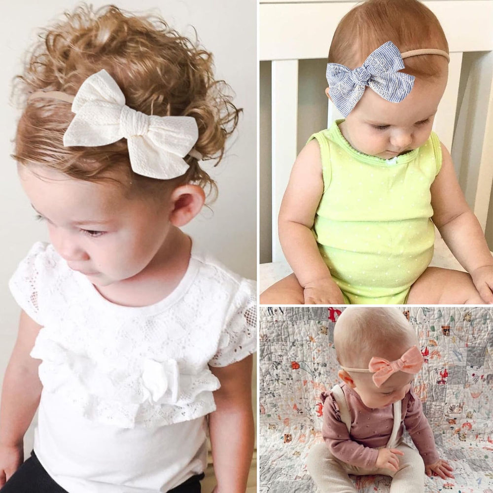 VISBL multi-color bow headband creates playful vibe for preschool adventures
