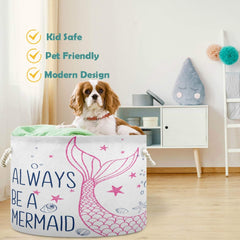 Visesunny Laundry Hamper with waterproof coating keeps laundry contained and protected