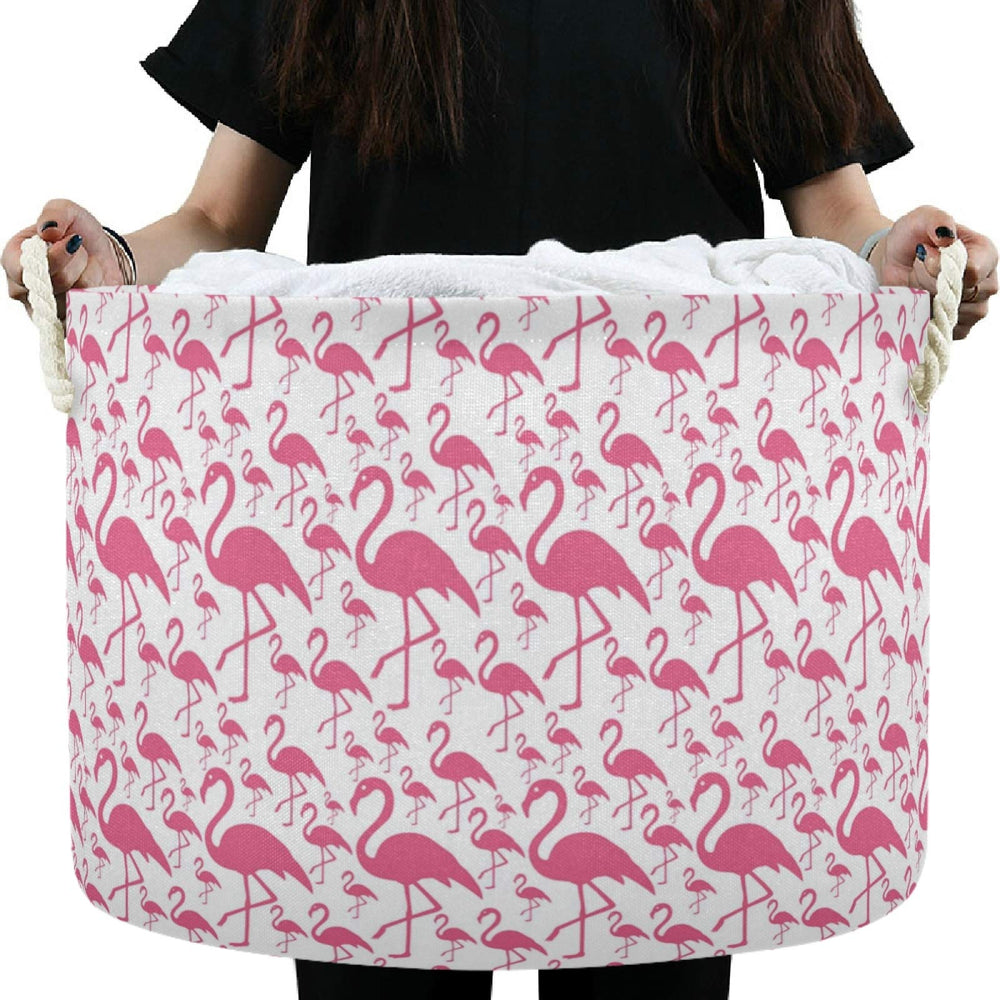 Visesunny pink flamingo car trunk storage keeps travel tidy.