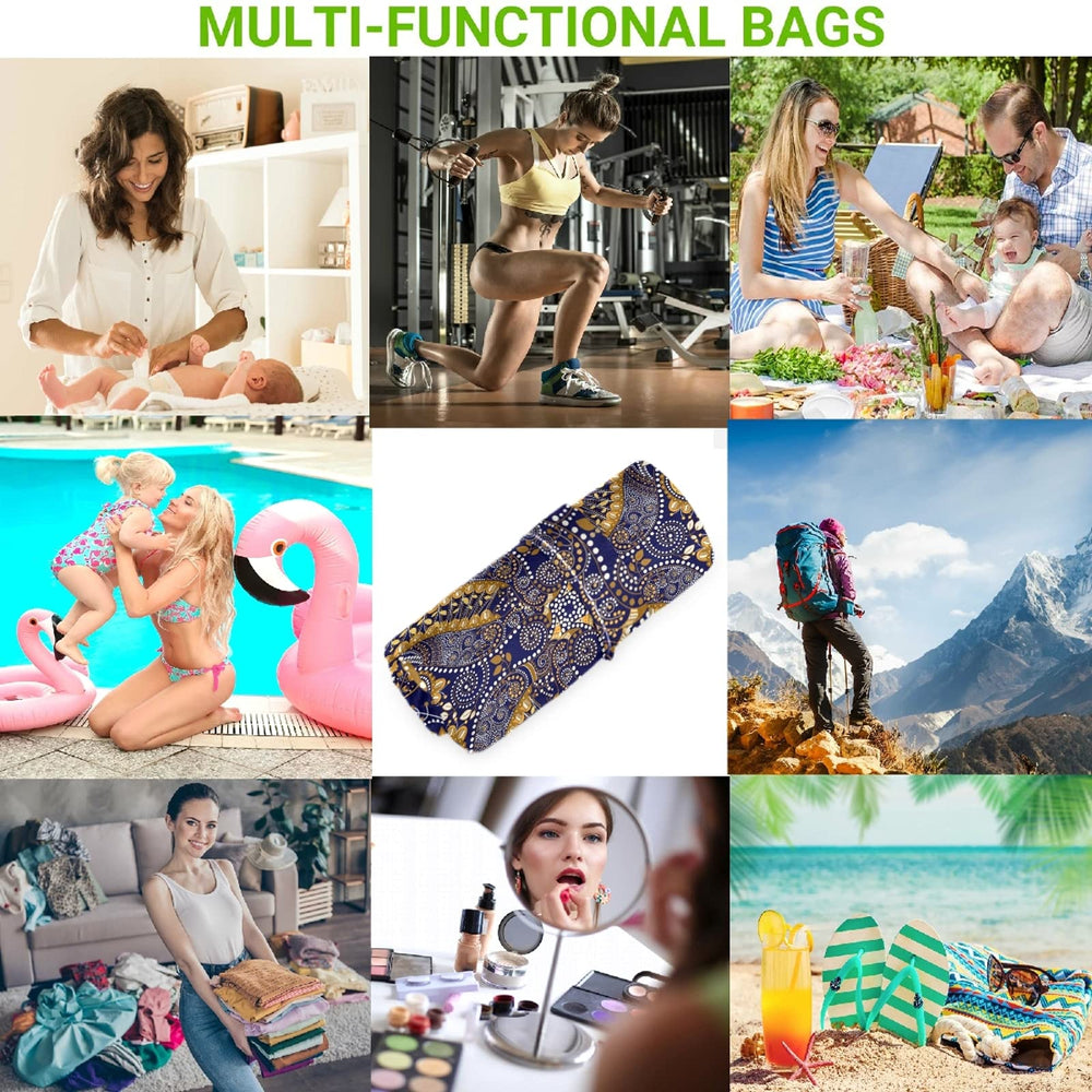 Visesunny small wet bag holds essentials like toiletries and spare outfits.