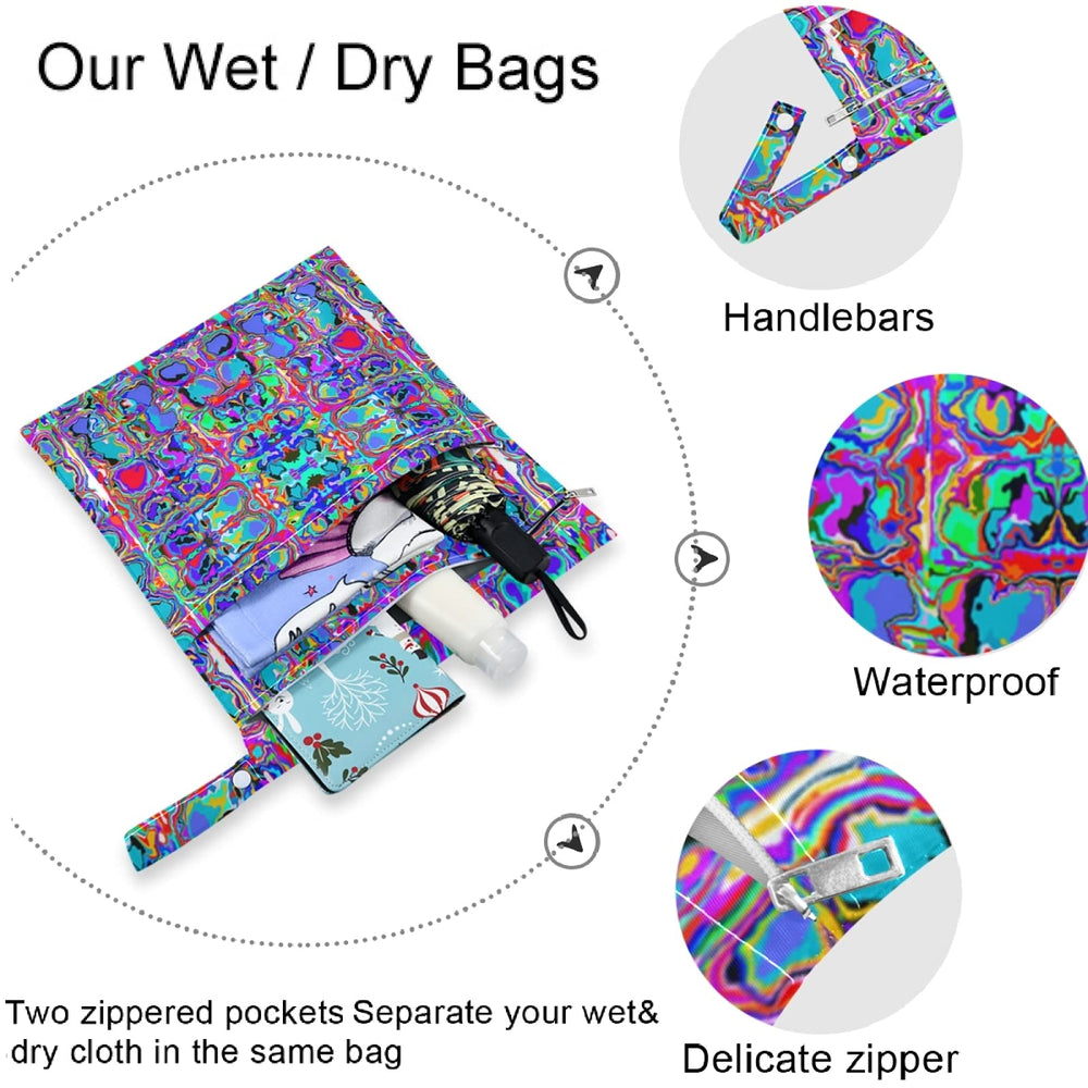 Visesunny water-resistant polyester bag suitable for gym and beach gear.