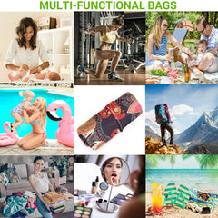 Visesunny Water-Resistant Polyester-TPU Wet Bag ensures easy cleanup and durable use.