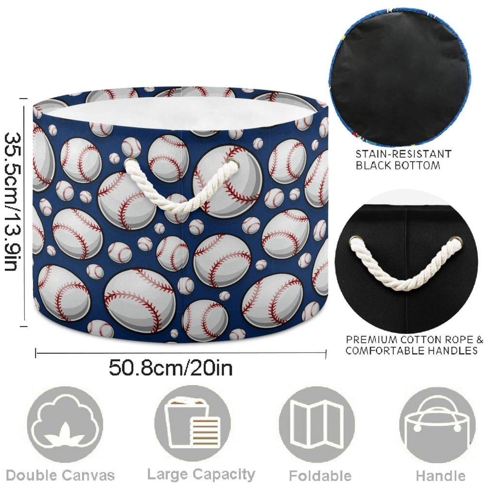 Visesunny basket featuring waterproof inner coating for damp spaces