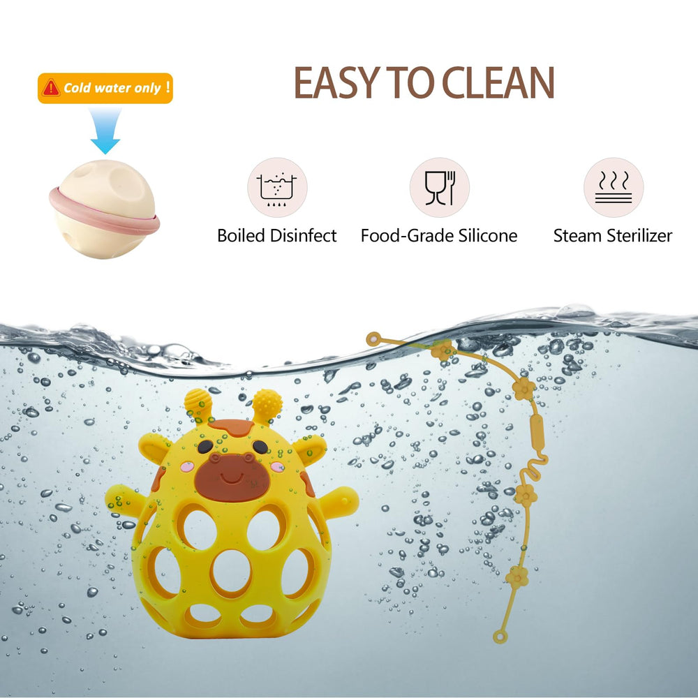 VISEWI anti-loss clip keeps the toy close at home or on the go