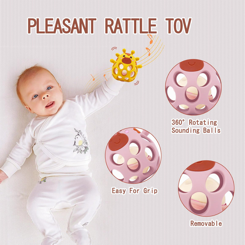 VISEWI easy-grip teether designed for tiny hands to hold securely