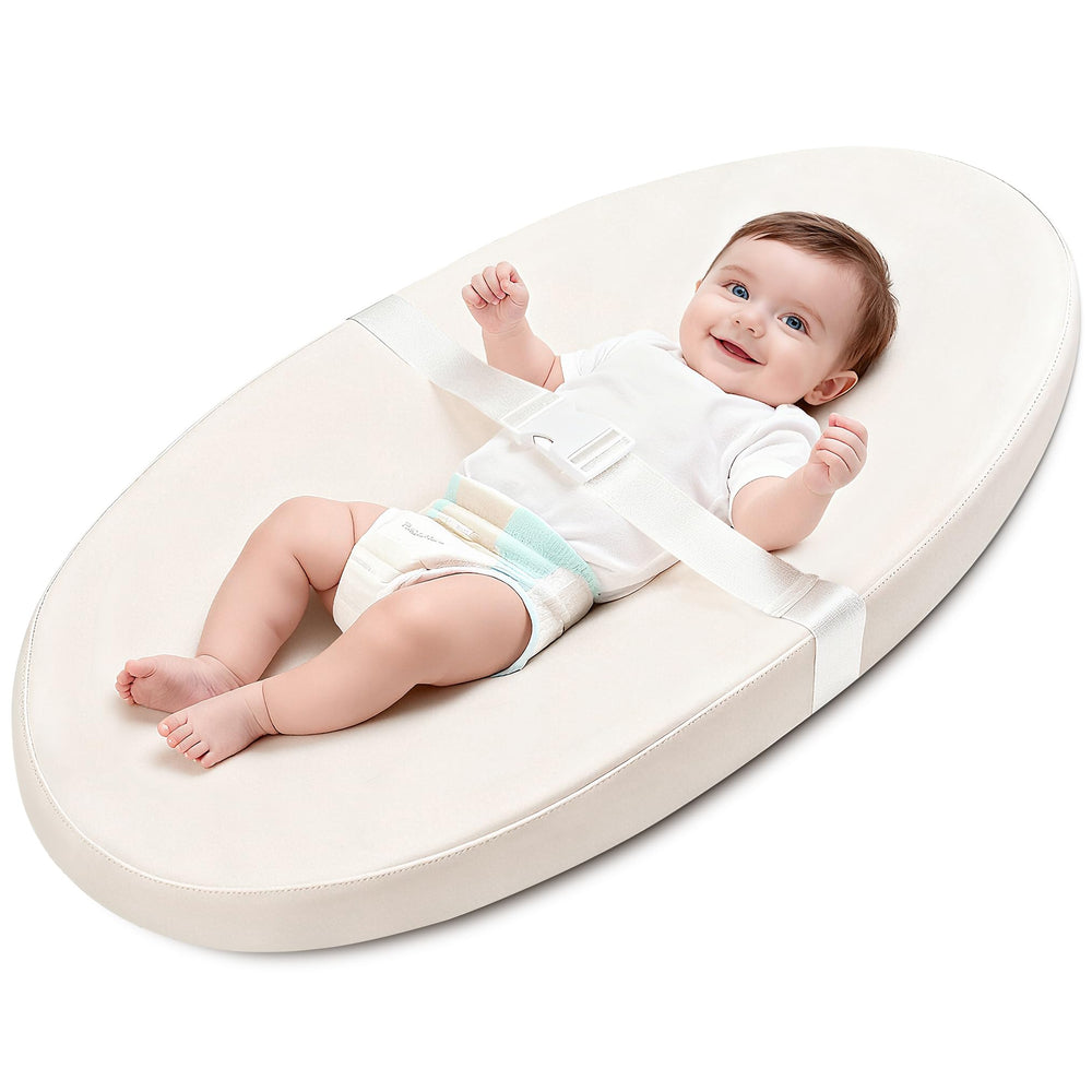 VISFAPAER baby changing pad with waterproof cover for quick wipe-clean diaper changes