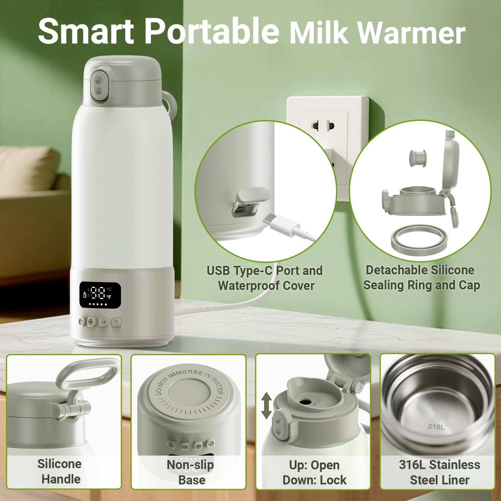 Visnok safe materials ensure worry-free infant feeding experiences.