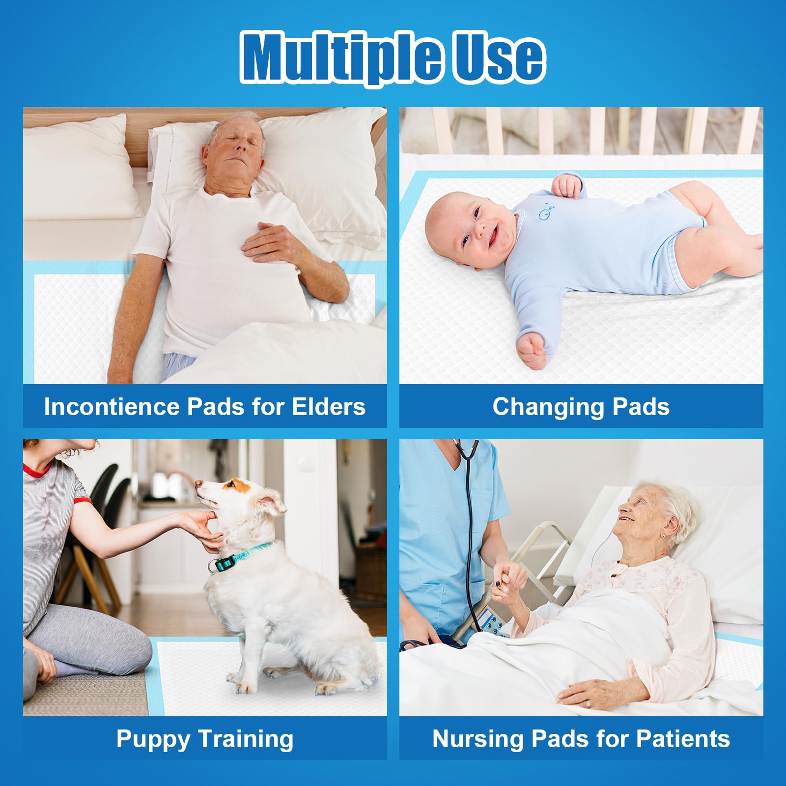 VISRIE pad ideal for puppy training and travel protection.
