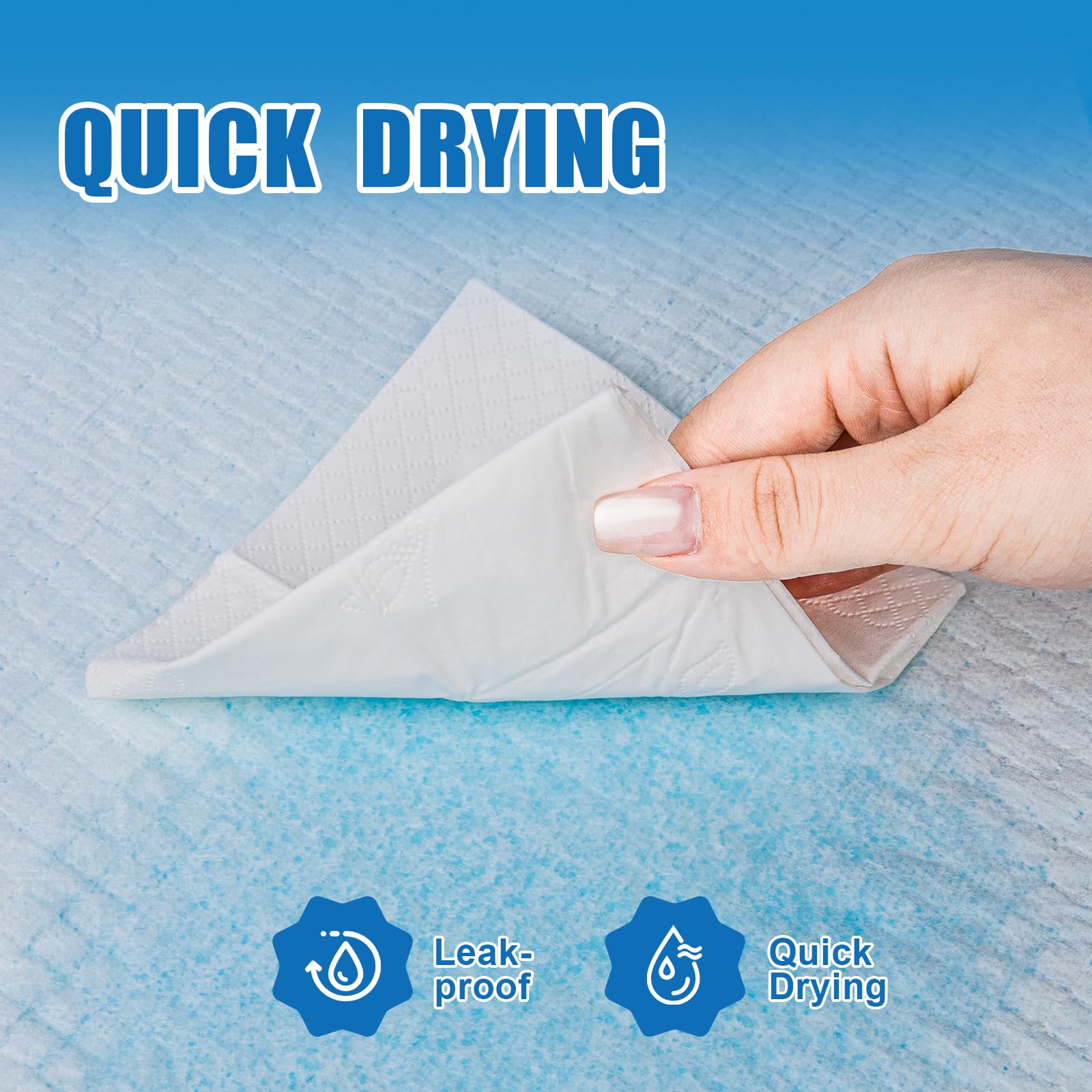 VISRIE ultra-soft top layer offers gentle protection for sensitive skin