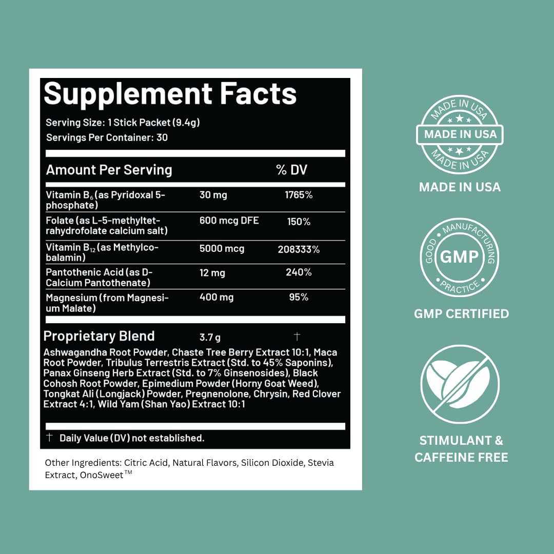 Vita-Fem clean formula packaging emphasizes plant-based wellness.