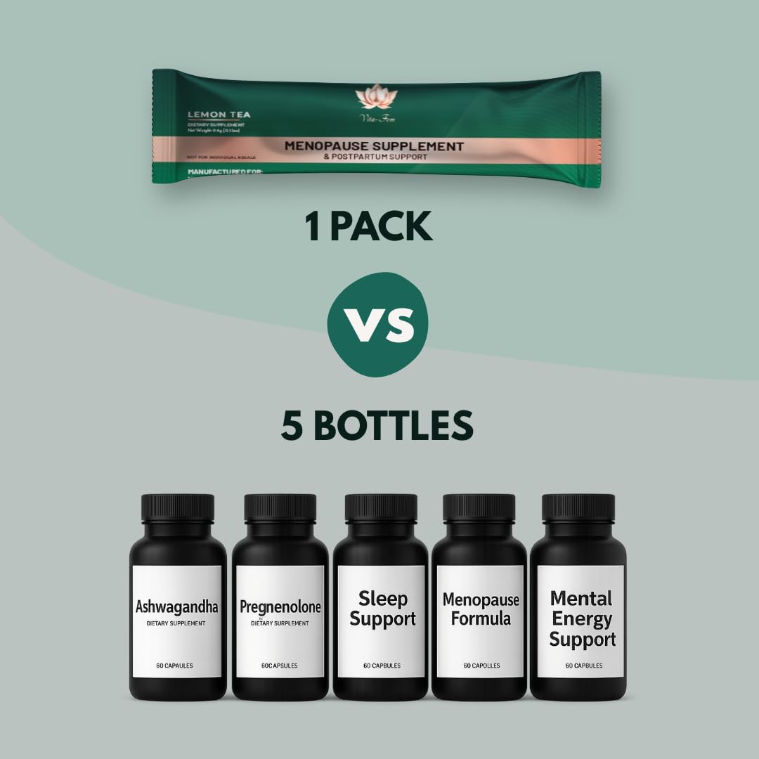 Vita-Fem mood and focus boost for daytime clarity.