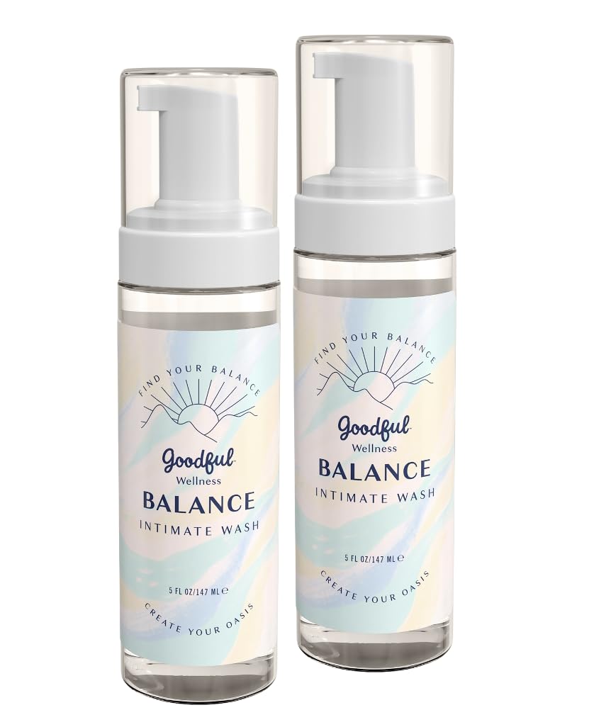 VitaBoost Goodful Wellness wash gel texture close-up for sensitive skin.