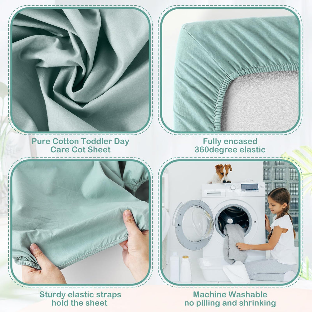 VitalCozy elastic-fit design showing secure edge on mattress
