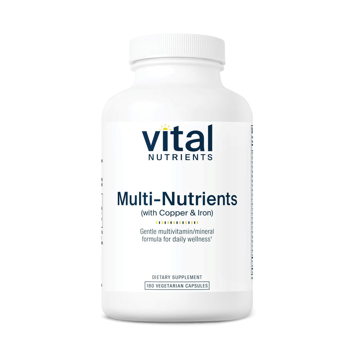 Vital Nutrients Multi-Nutrients 4 bottle front view supports daily wellness with a comprehensive vitamin blend