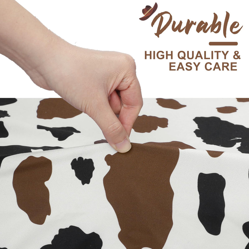 VitalCozy 52x28x8 inch fit displayed on crib, ensuring secure, snug sheet coverage.