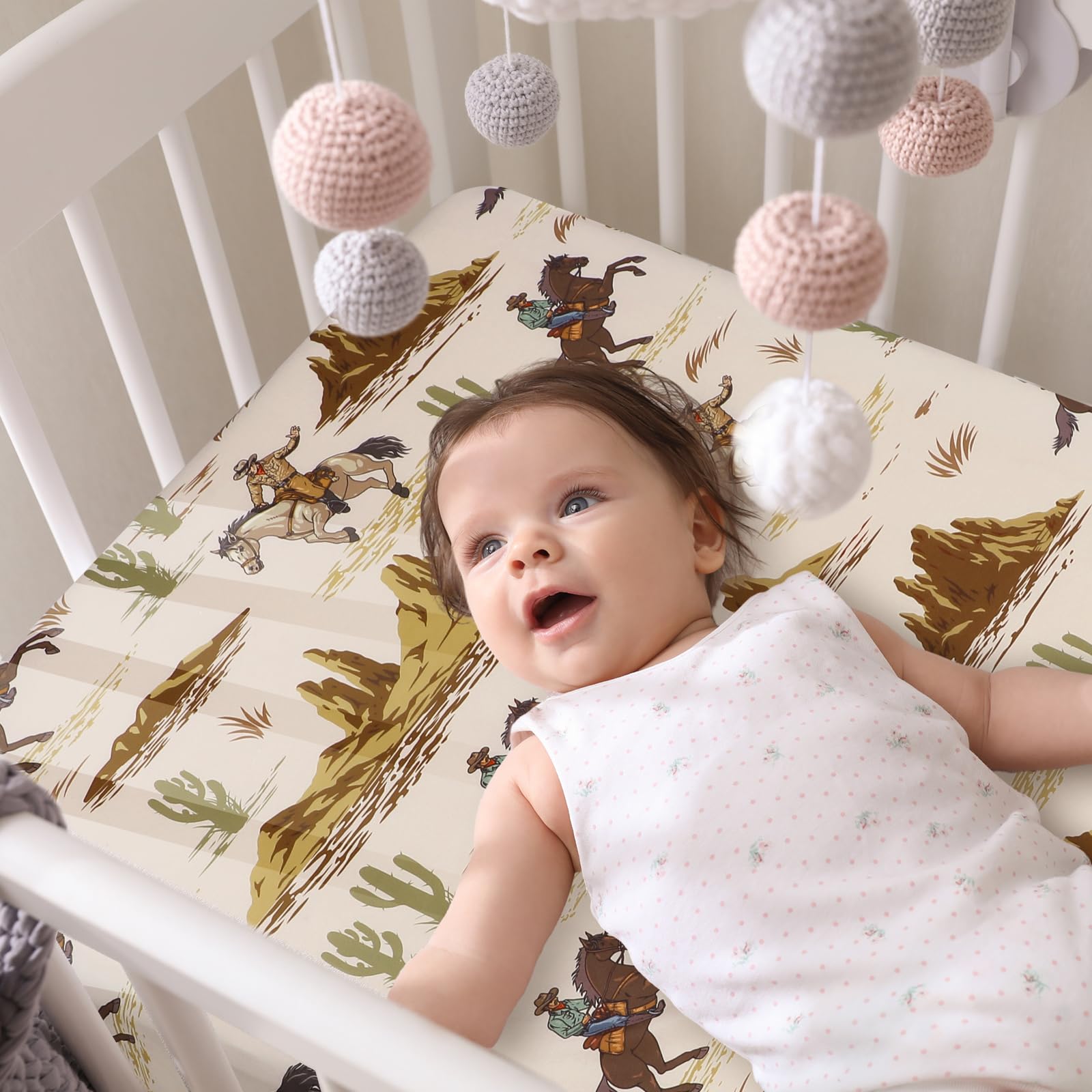 VitalCozy classic colorway complements boys and girls nurseries for easy coordination.