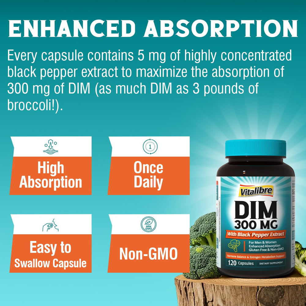 Vitalibre DIM shelf display for easy access during shopping.